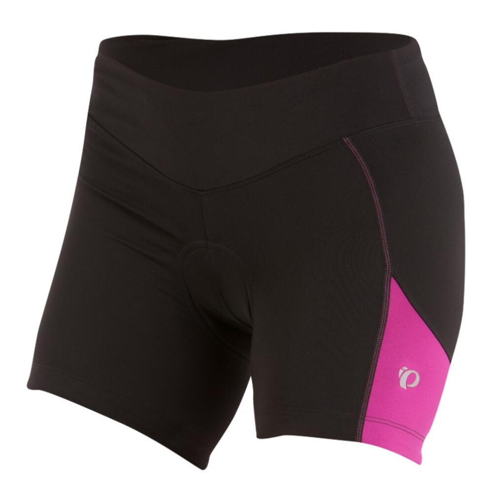 Pearl Izumi Women's Black and Pink Cycling Shorts